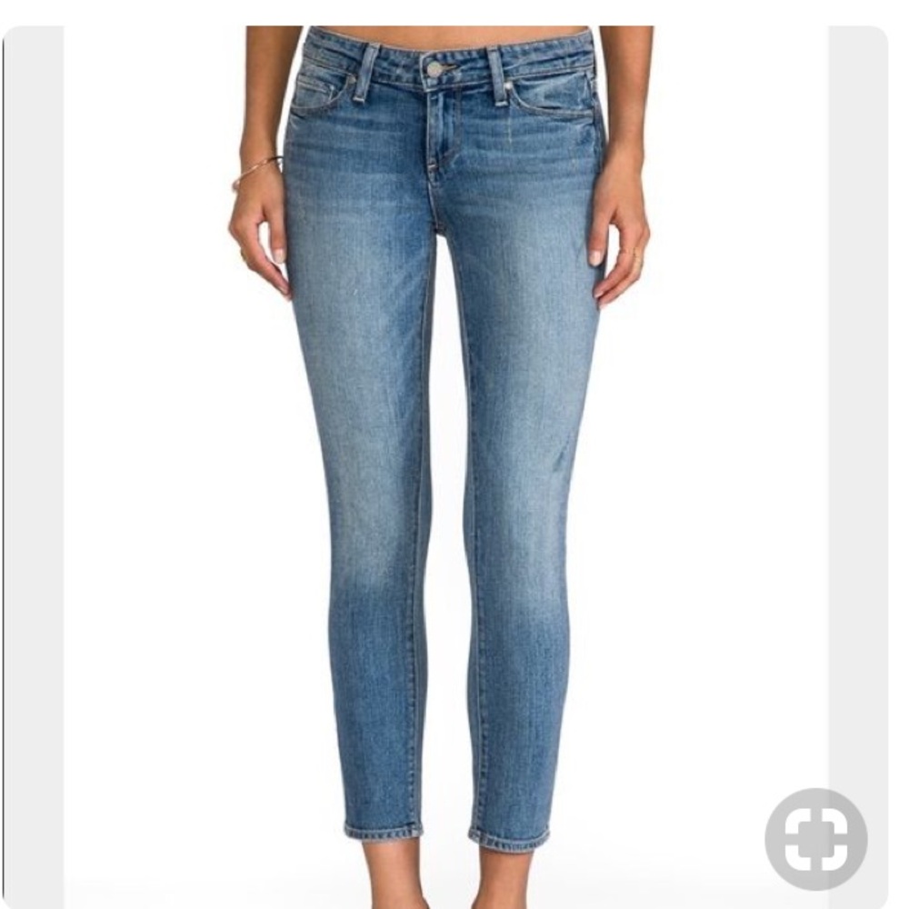 Paige "KYLIE CROP" skinny jeans